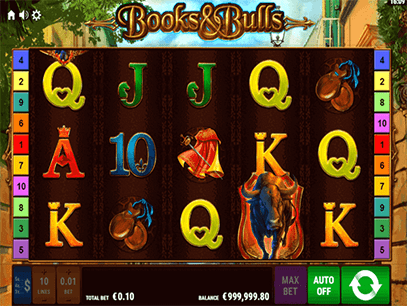 slot Books and Bulls