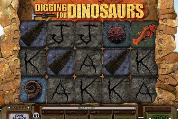 slot Digging for Dinosaurs
