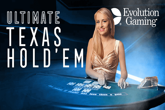 Live Ultimate Texas Hold'em Evolution Gaming