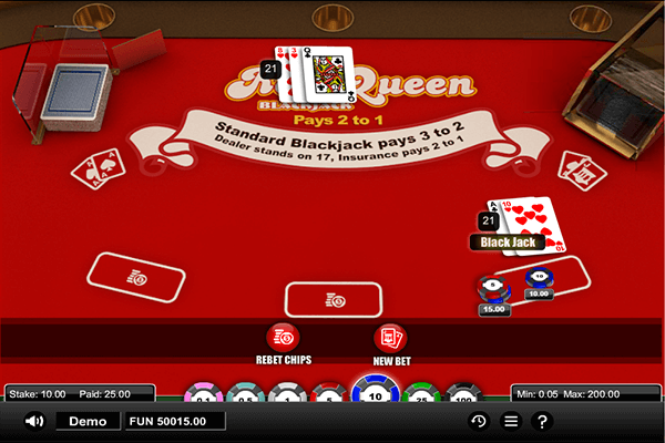 slot Red Queen Blackjack