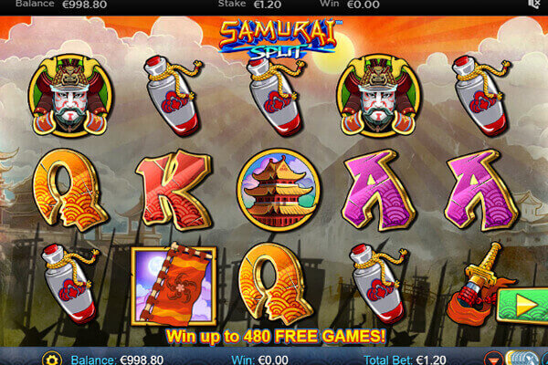 Samurai Split tragaperras Samurai Split