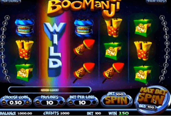 Tragaperras Boomanji