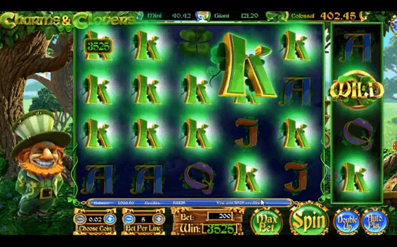 Tragaperras Charm and Clovers