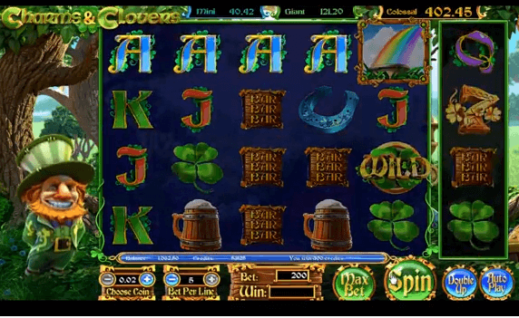 slot Charm and Clovers