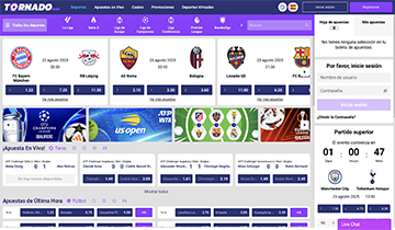 Tornadobet apuestas