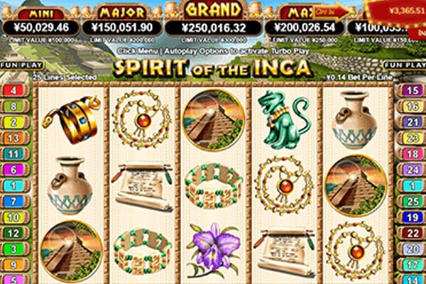 slot Spirit of the Inca