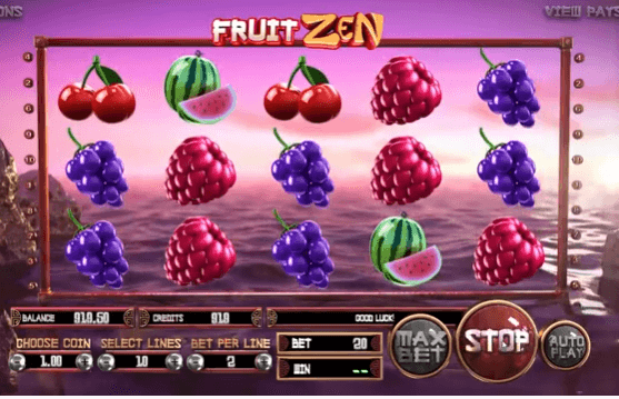 Tragaperras Fruit Zen