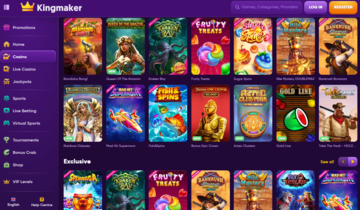 Juegos de casino en KingMaker