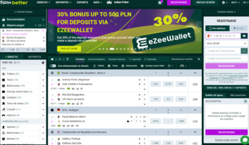 Spinbetter Apuestas