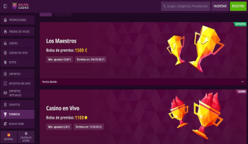 malina casino torneos