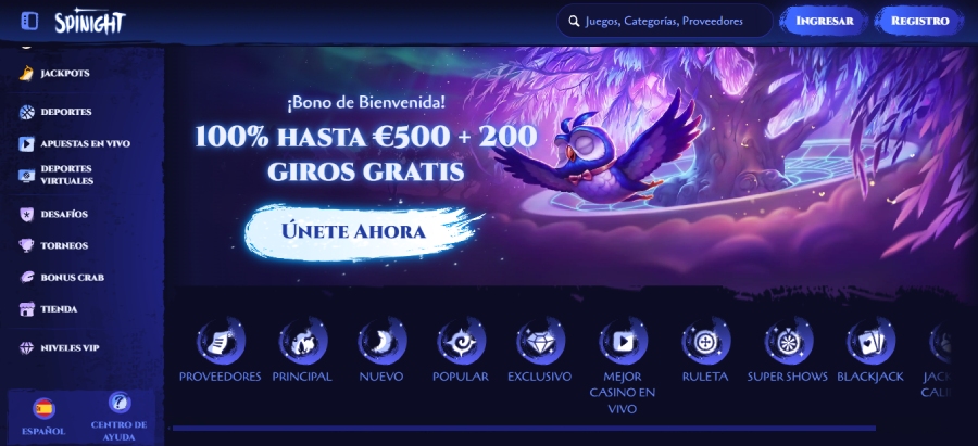 Spinight Casino Online