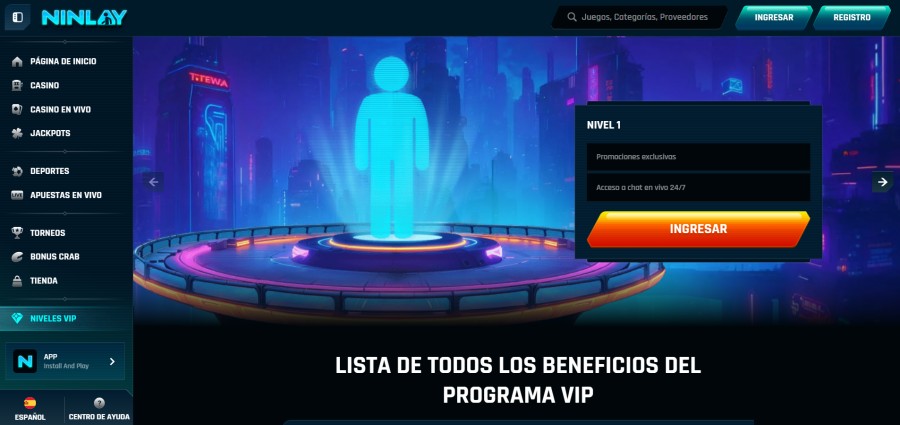 Niveles VIP